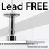 3 in. Shower Arm for Ceiling-Mounted Rainfall Showerhead (Chrome Finish)