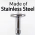 3 in. Shower Arm for Ceiling-Mounted Rainfall Showerhead (Chrome Finish)