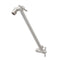 10 in. Solid Brass Shower Head Extension Arm (Stainless Steel Finish)