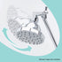 10 in. Solid Brass Shower Head Extension Arm (Chrome Finish)