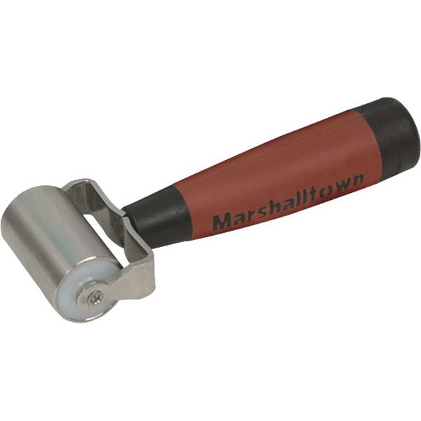 Marshalltown 19602 Paint & Wall-Covering 2" Flat Stainless Steel Seam Roller-DuraSoft Handle
