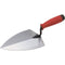 Marshalltown 18636 Tiling & Flooring Tile Setter's Trowel 7" x 4 3-8" with Red Soft Grip Handle