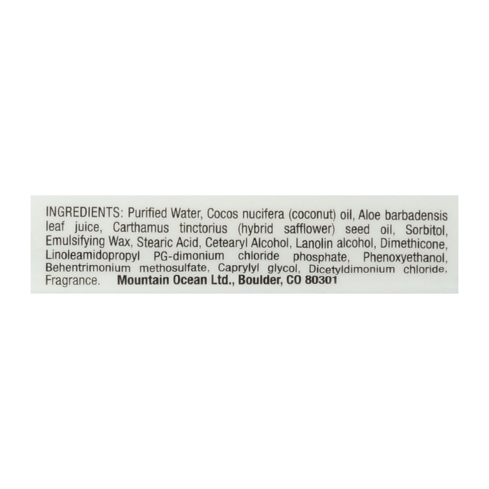Mountain Ocean Skin Trip Coconut Moisturizer (8 oz): Deep Hydration with a Tropical Twist
