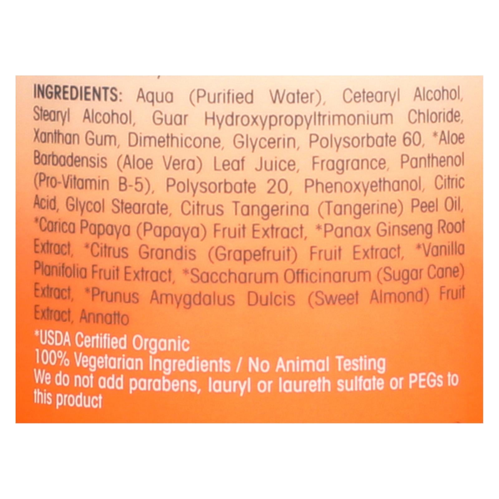 Acondicionador Giovanni 2chic Ultra-Volume de Mantequilla de Mandarina y Papaya, 24 onzas líquidas