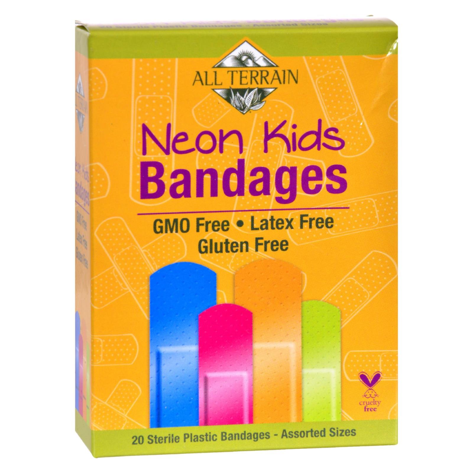 Vendas para niños surtidas de neón todoterreno (paquete de 20)