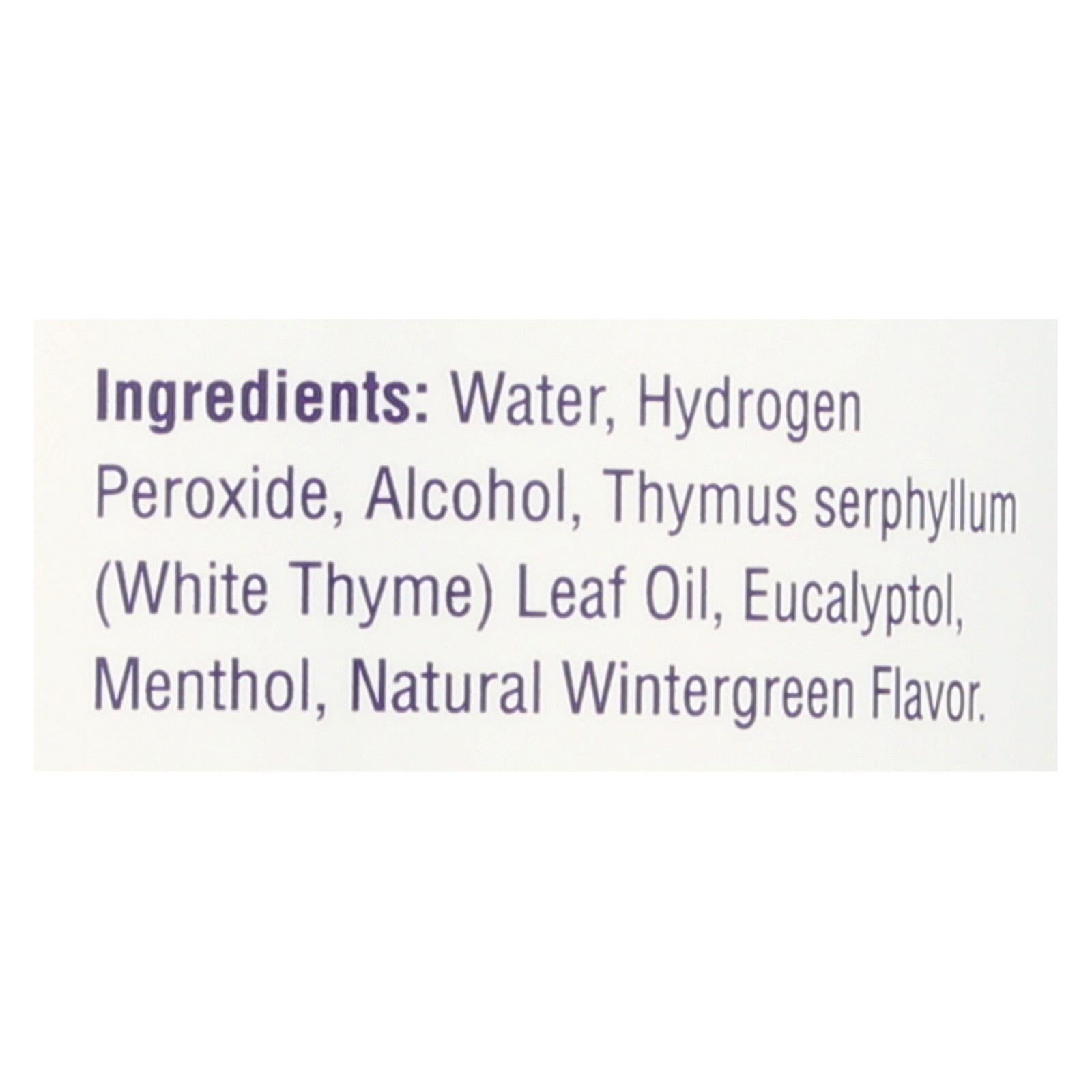 Enjuague bucal con peróxido de hidrógeno Heritage Products HPM (paquete de 16 onzas líquidas)