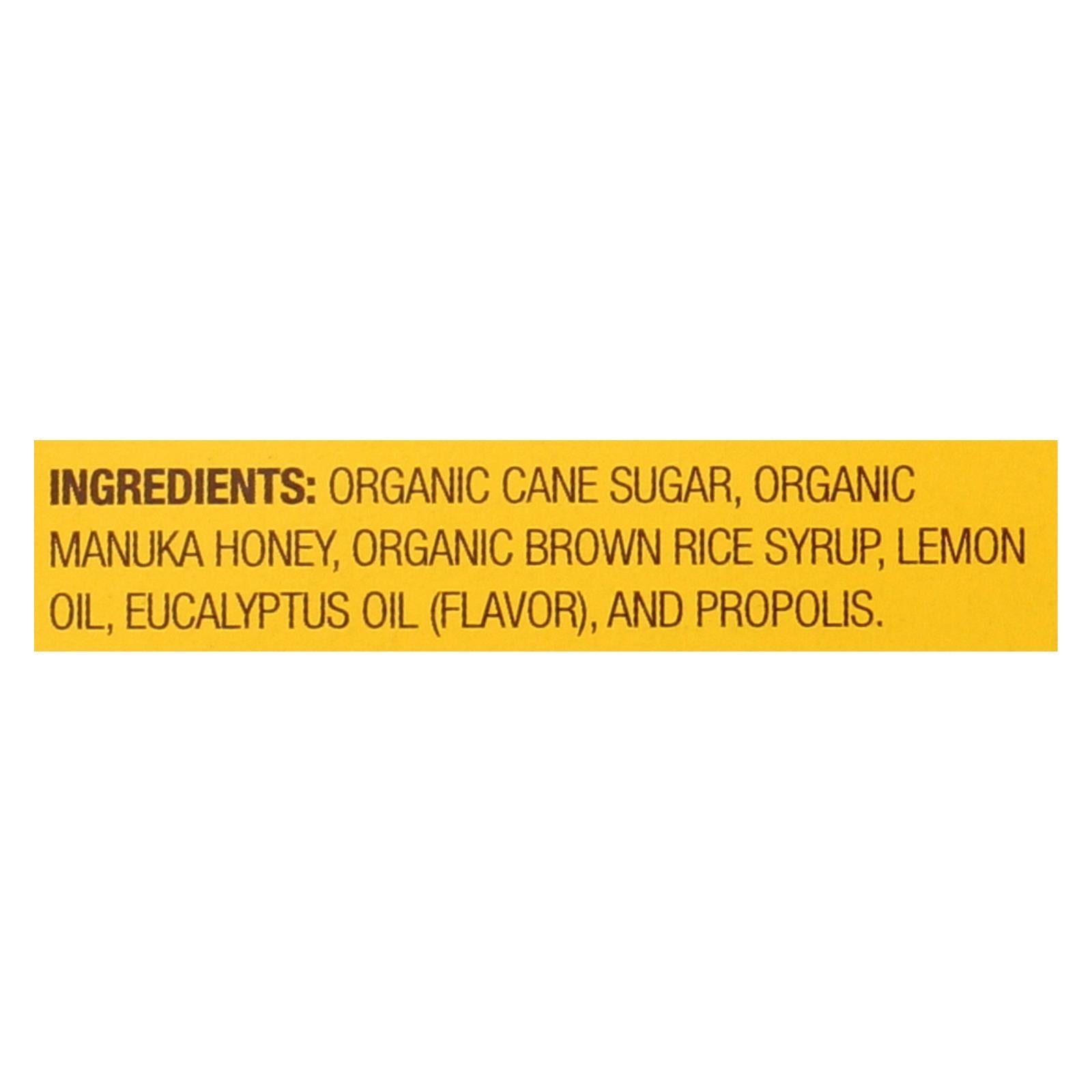 Gotas de miel de Manuka orgánica Wedderspoon - 15+ MGO sabor limón (paquete de 4)
