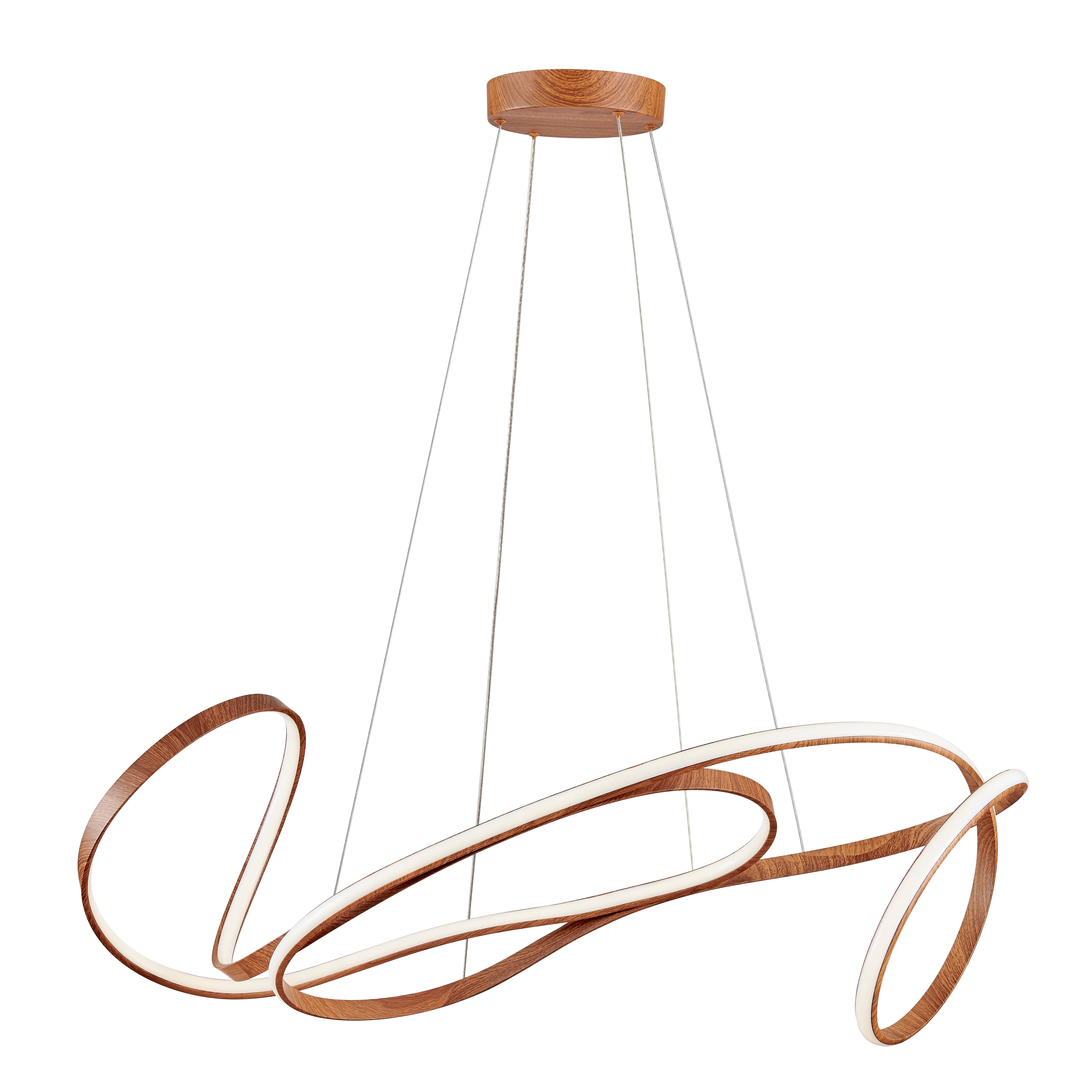 Lámpara LED de Moscú // Madera clara