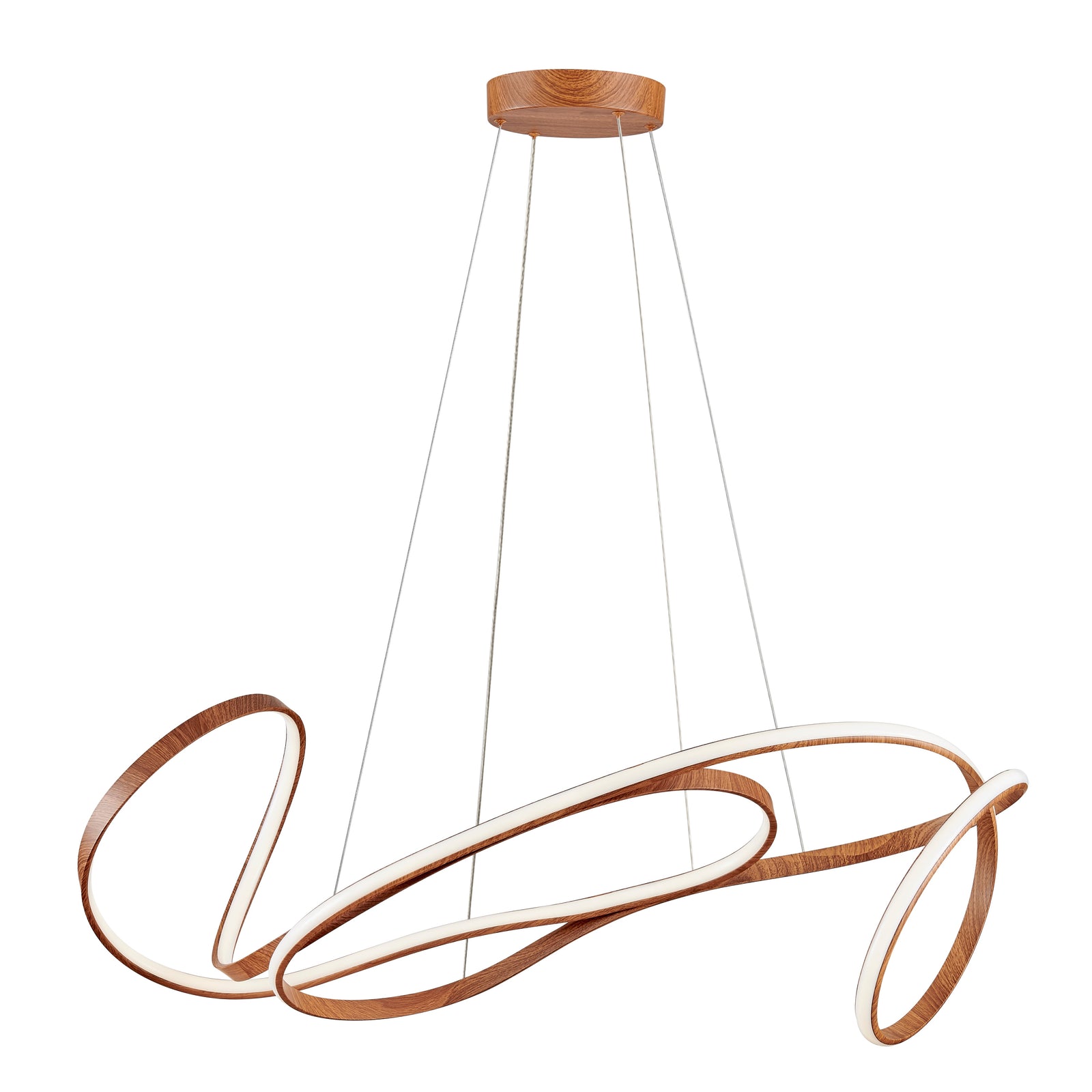 Lámpara LED de Moscú // Madera clara