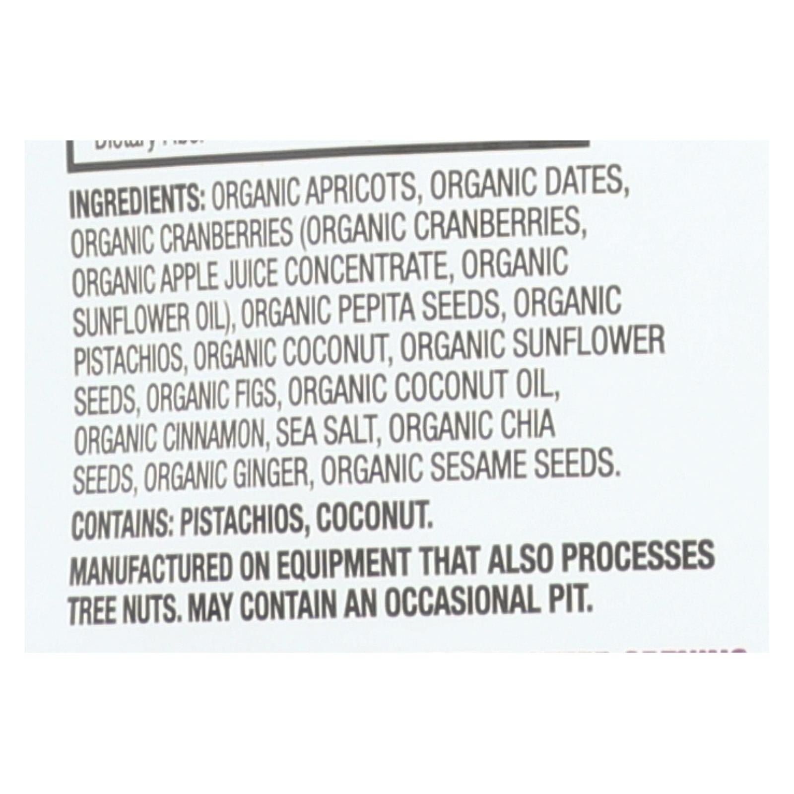 Figgy Pops de la naturaleza - Arándano y pistacho, paquete de 6, 4.2 oz cada uno