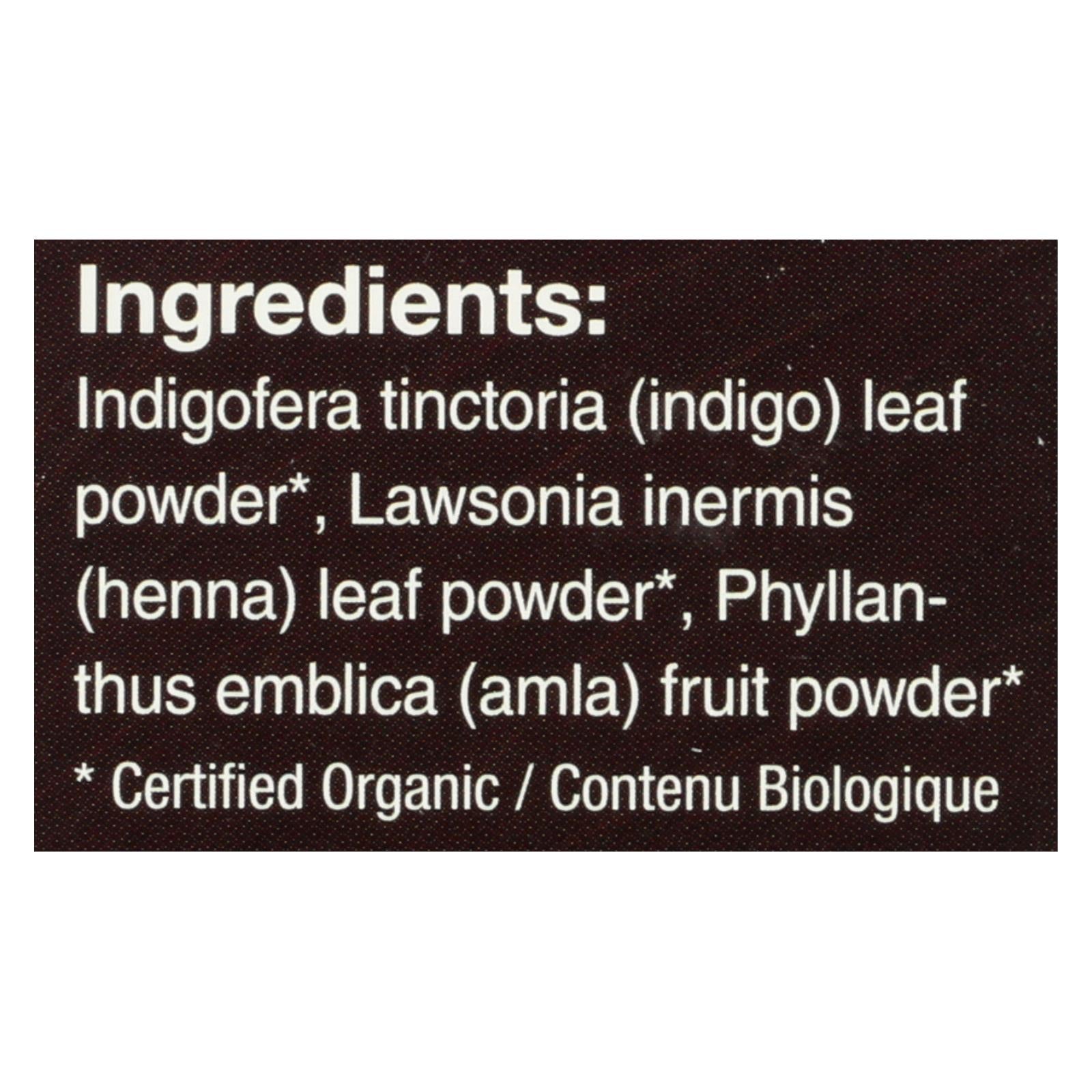 Tinte y acondicionador orgánico Light Mountain – Castaño oscuro (paquete de 4) 