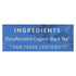 Choice Organic Decaffeinated English Breakfast Black Tea (Pack of 6 - 16 Tea Bags)
