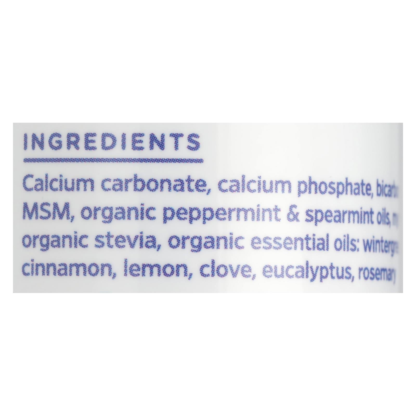 Esmalte dental blanqueador con oxígeno esencial - Menta - 2 oz.