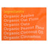 Premios orgánicos para perros con receta de manzana de Riley's Organics (paquete de 6, 5 oz cada uno)
