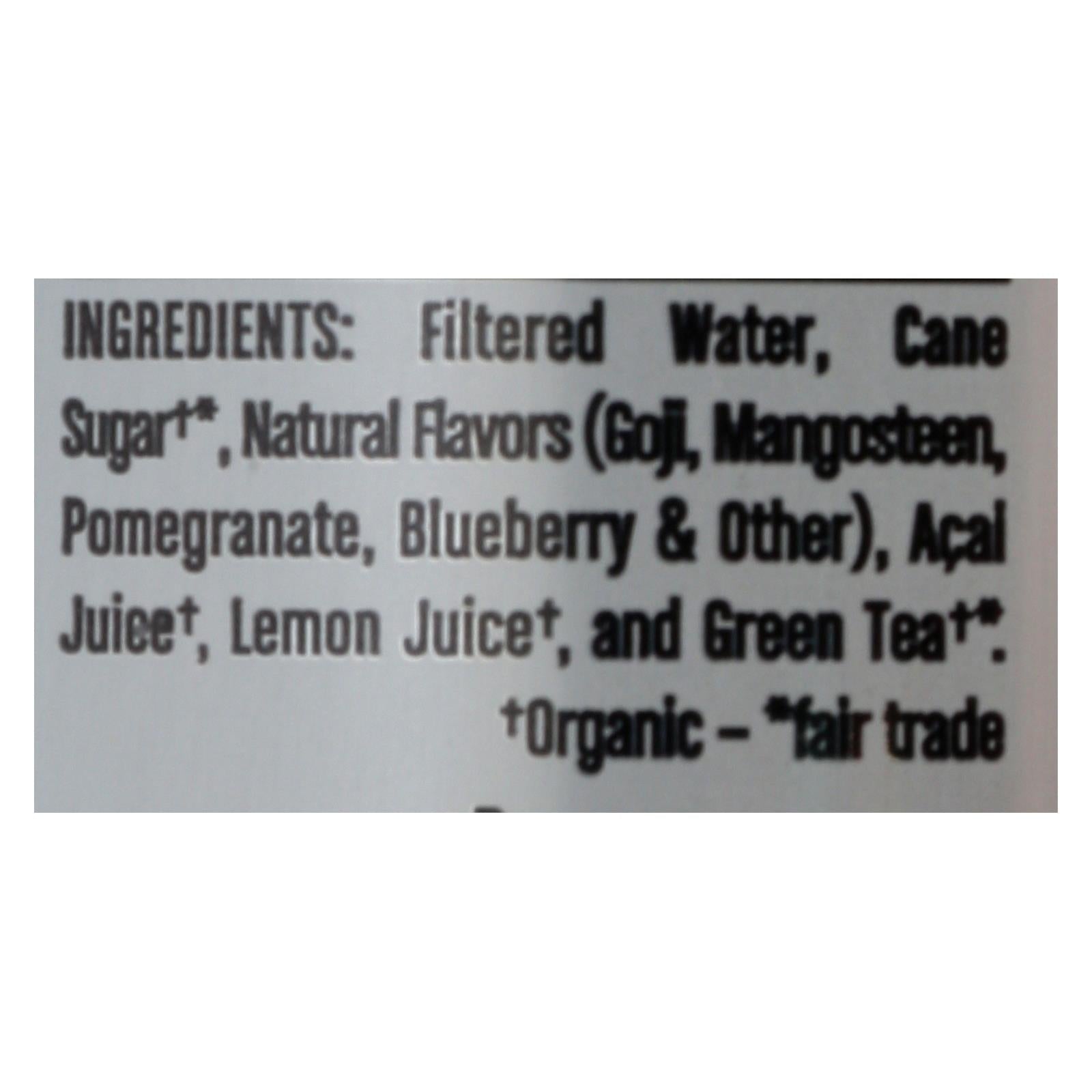 Steaz Super Fruit Green Tea, Lightly Sweetened, 16 Fl Oz (12-Pack)
