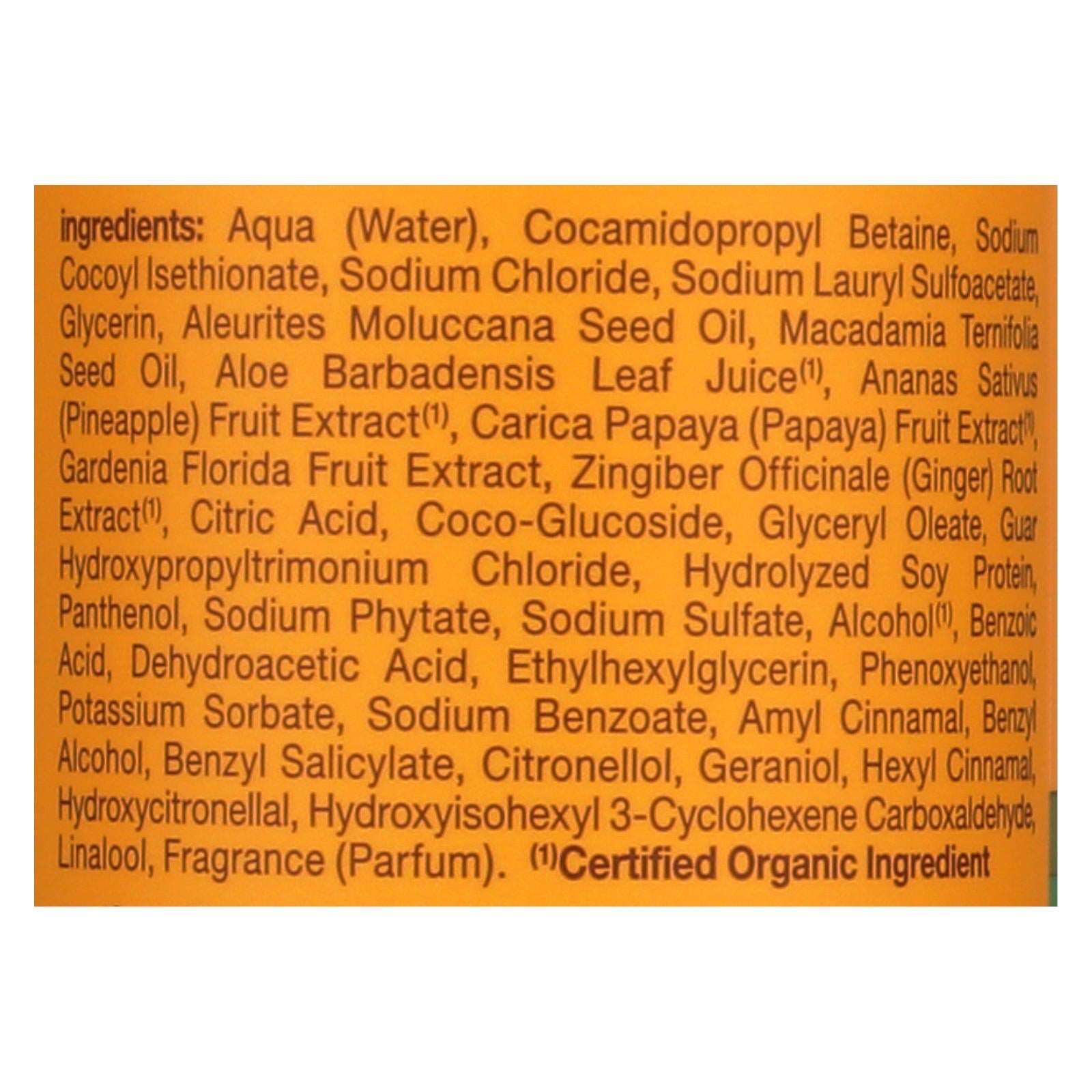 Jabón capilar hidratante hawaiano con gardenia de Alba Botanica - 355 ml