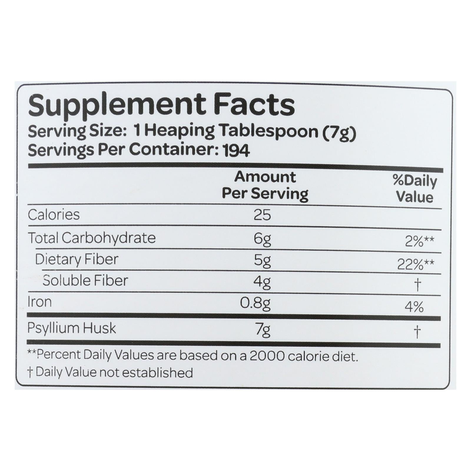 Limpieza de colon original Health Plus, 3 libras.