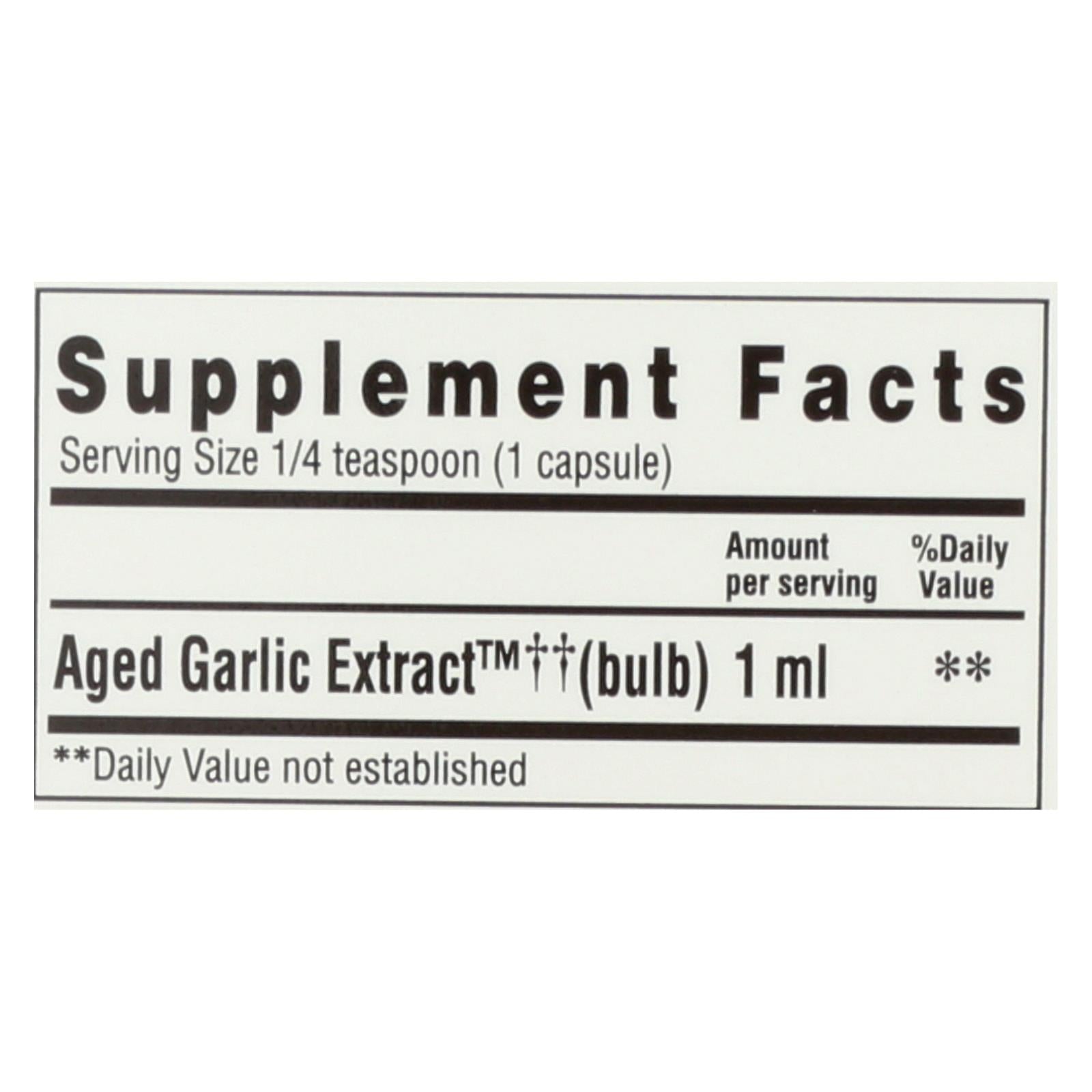 Extracto de ajo añejado Kyolic, líquido para apoyar el sistema cardiovascular (118 ml)