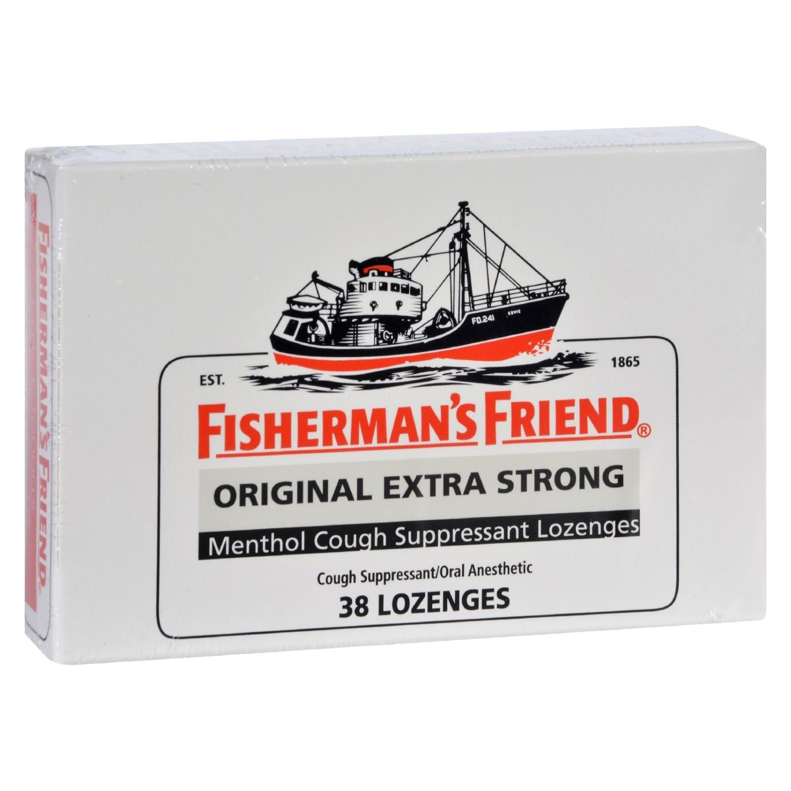 Pastillas Fisherman's Friend Extra Fuertes Originales, 38 Pastillas - 1 Caja