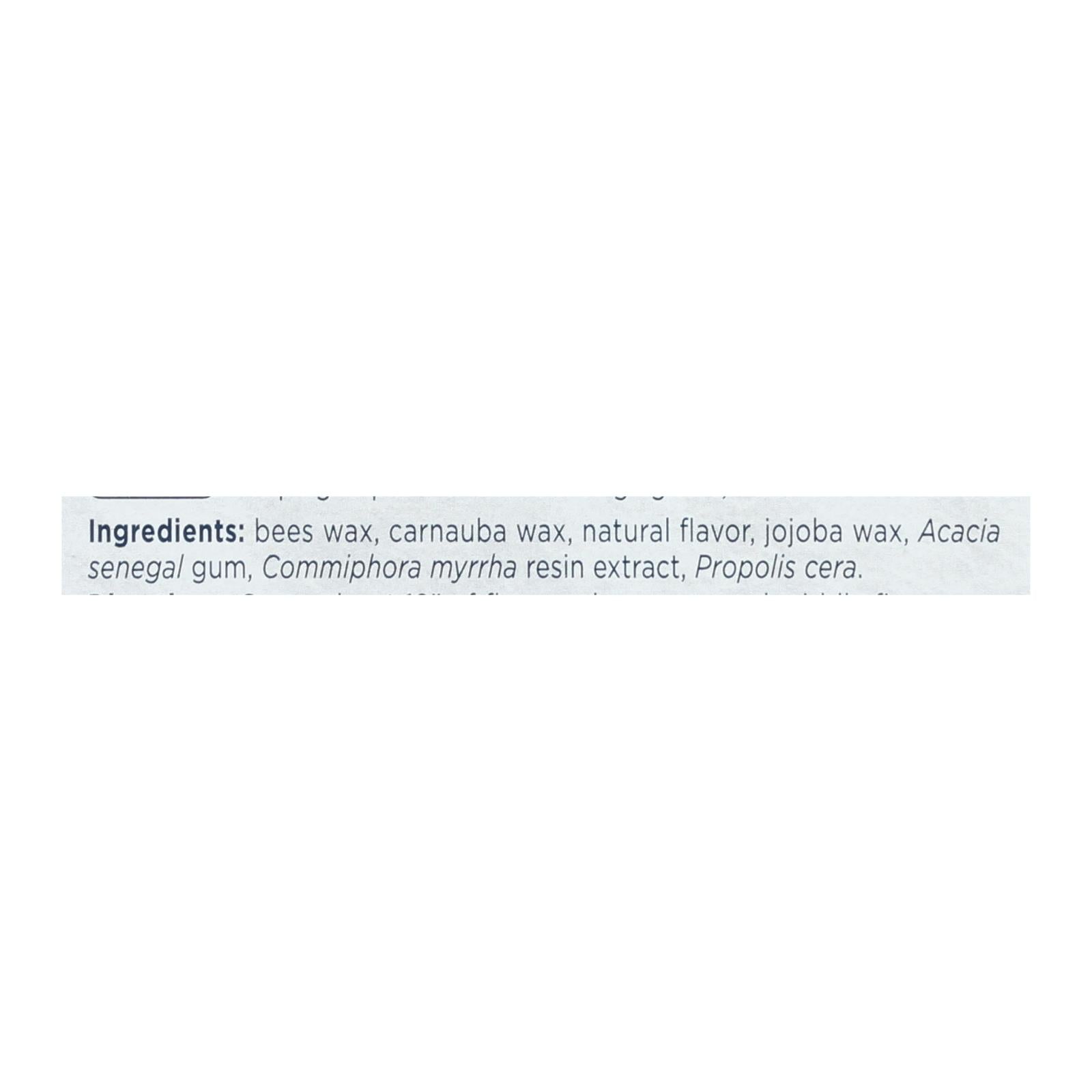 Hilo dental encerado antiplaca Tom's of Maine, menta verde, 32 yardas por paquete (paquete de 6)