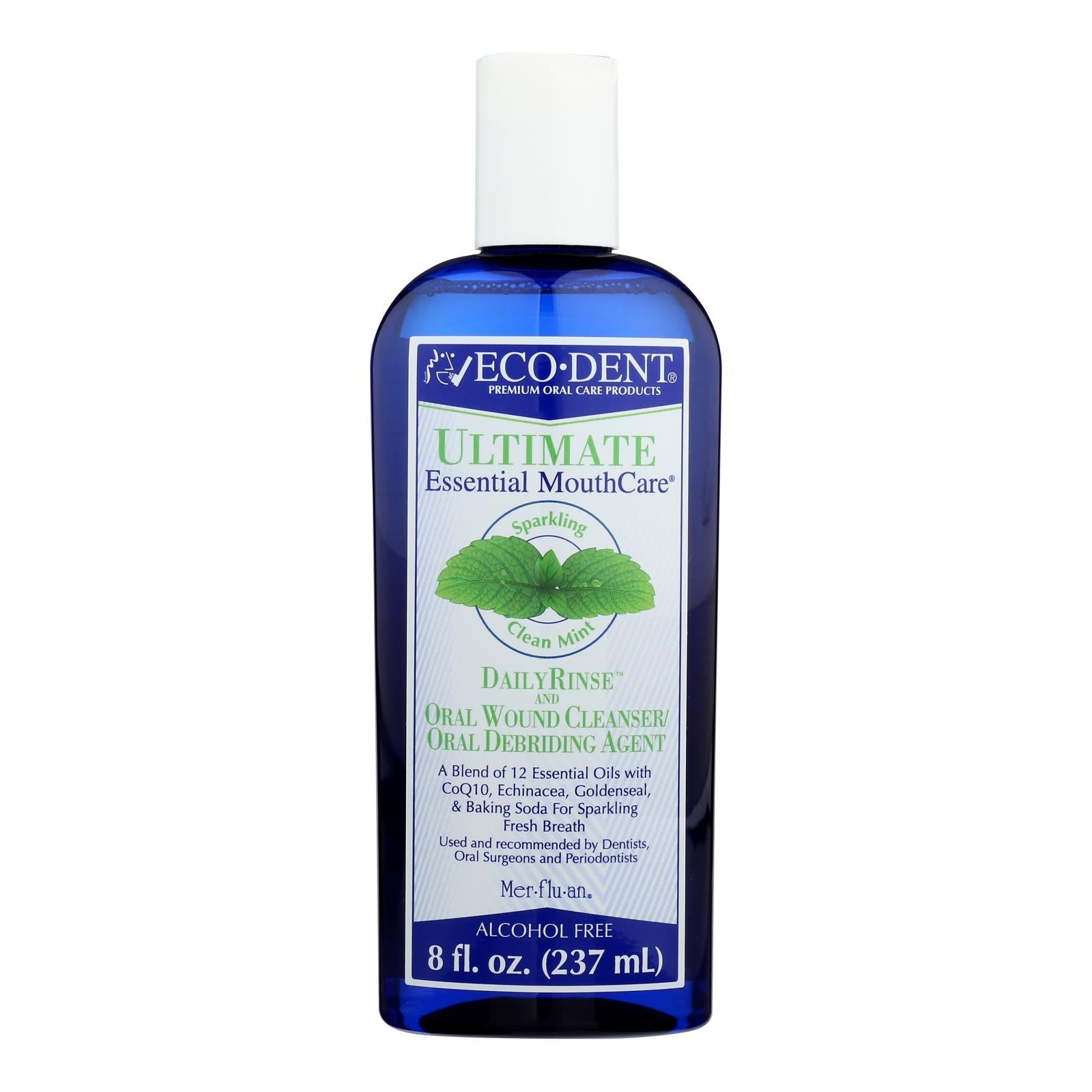 Enjuague bucal diario enriquecido con oxígeno Eco-Dent - 8 oz.