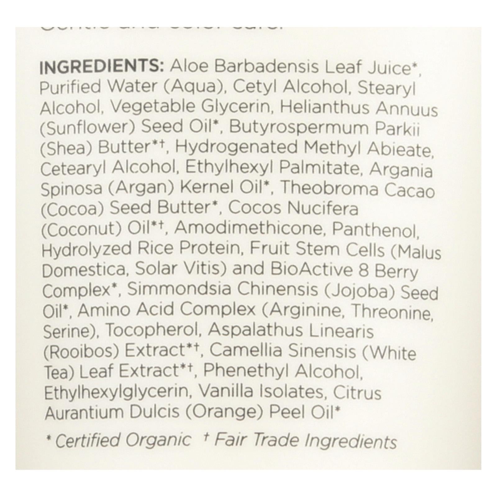 Crema para peinar Andalou Naturals enriquecida con aceite de argán y manteca de karité (190 ml)