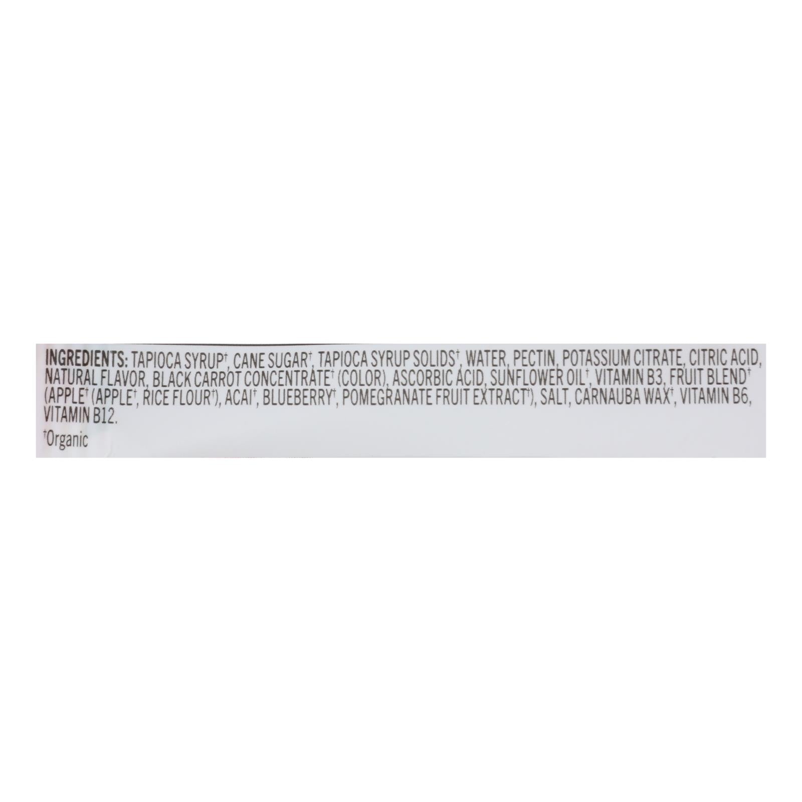Masticables energéticos Pro Bar Bolt sabor fresa (paquete de 12 - 2.1 oz)