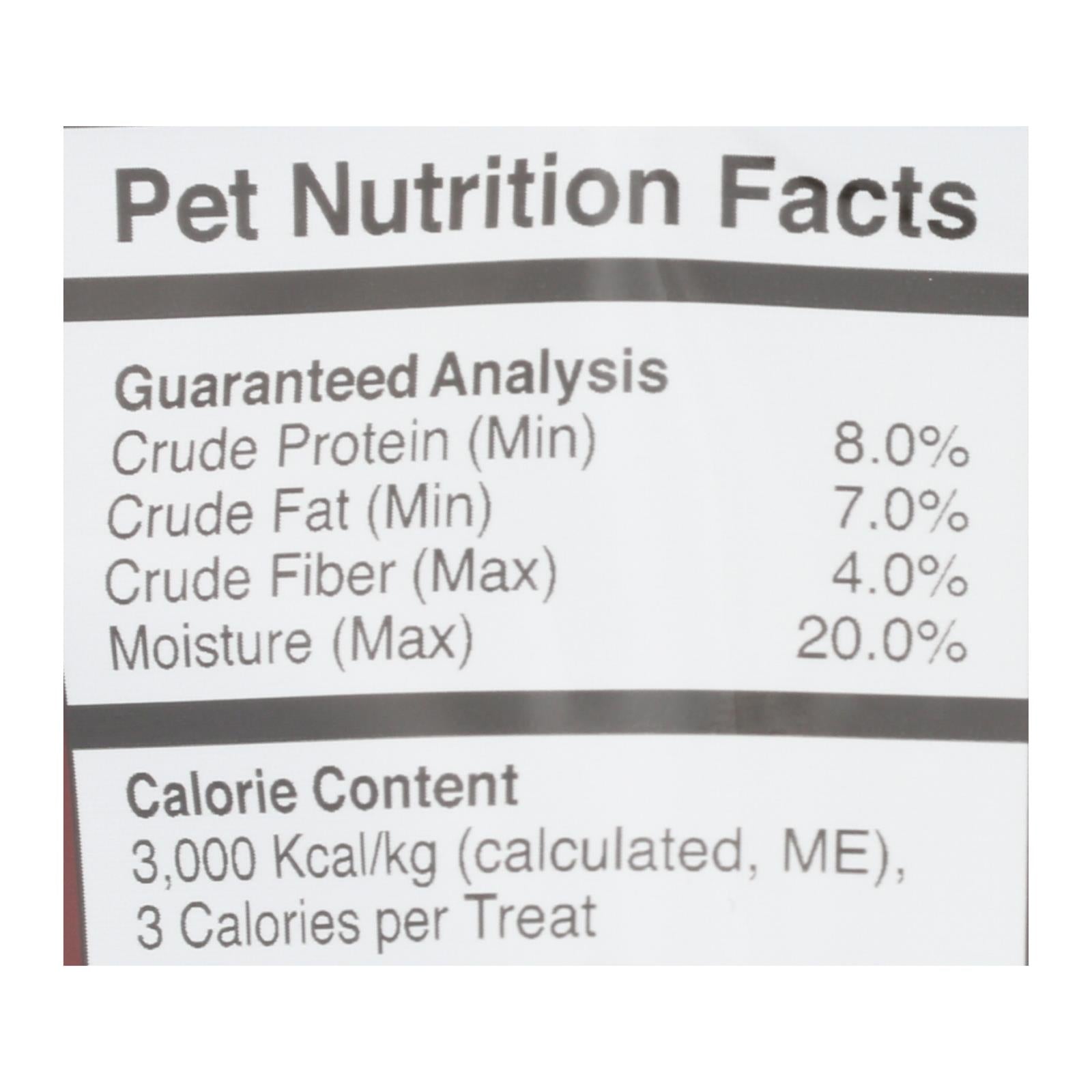 Golosinas masticables para perros Fruitables Applebacon (147 g, paquete de 12)
