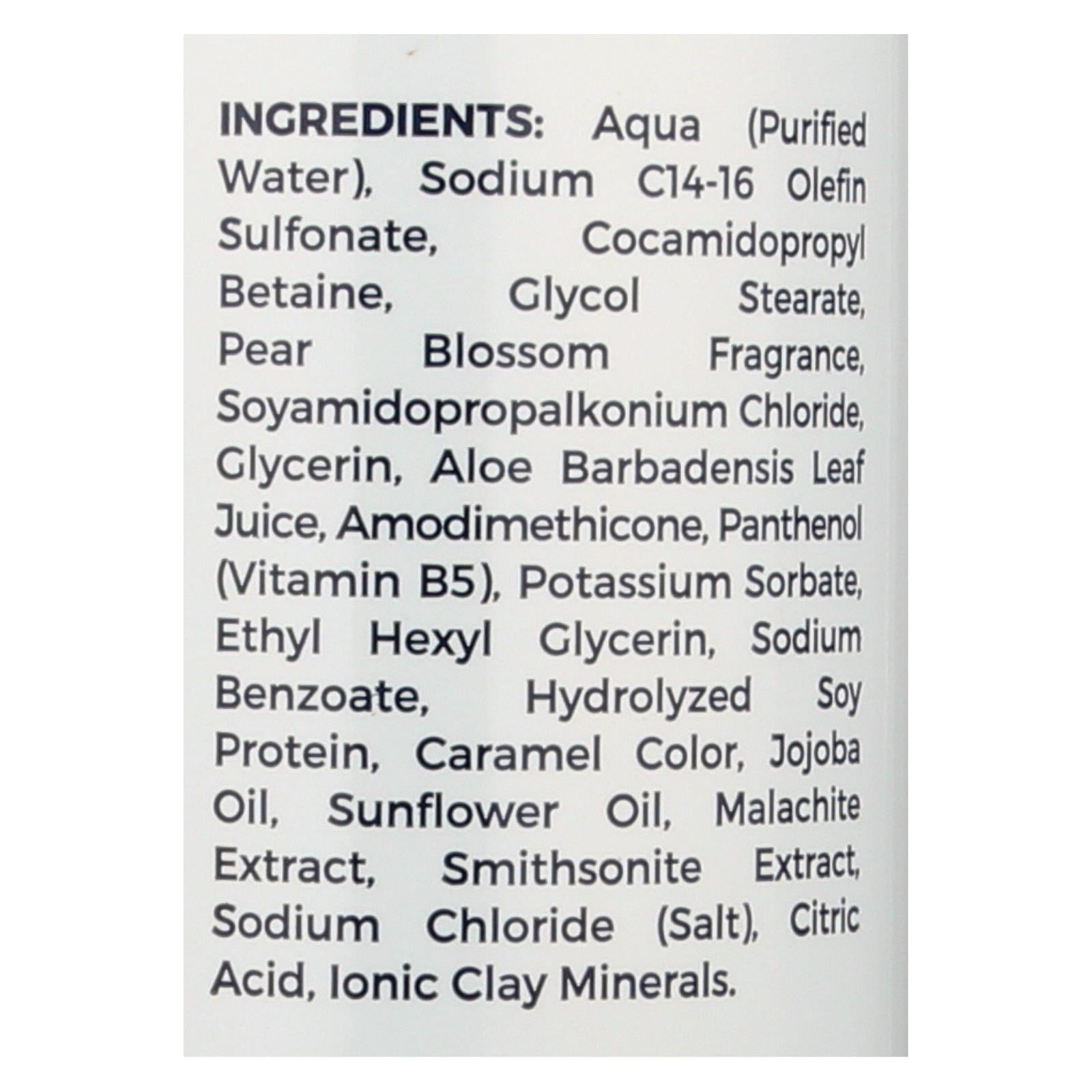 Champú con minerales de arcilla Adama de Zion Health, 16 onzas líquidas