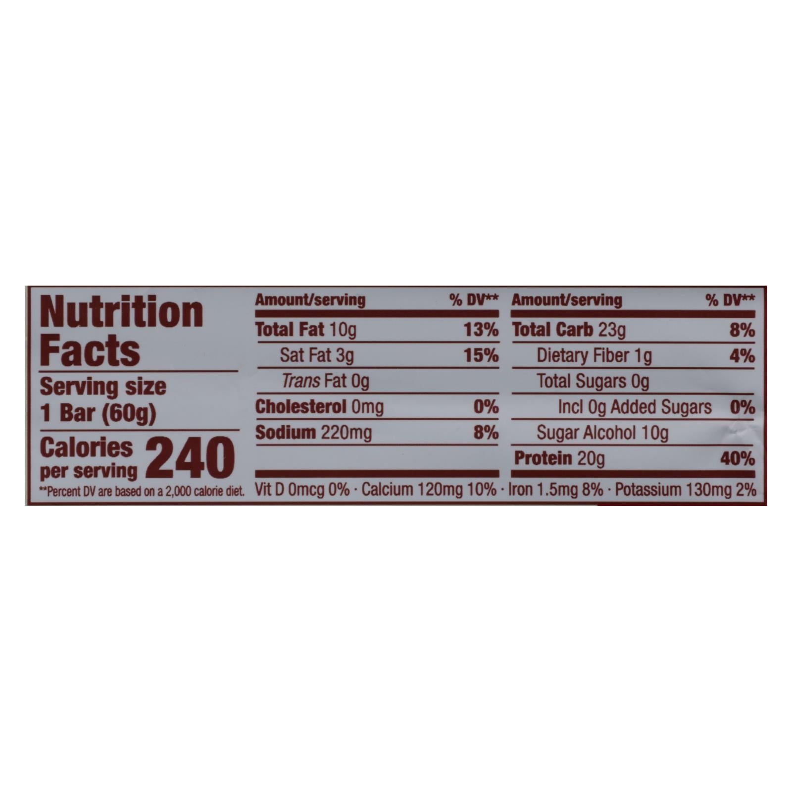Mantequilla de maní en barras finas y gruesas Think Products (paquete de 10 - 2,1 oz)