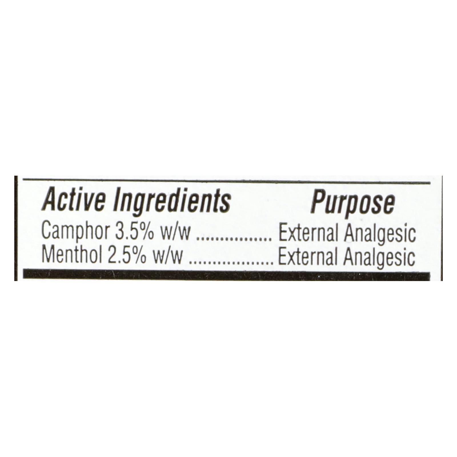 Linimento analgésico natural en aerosol JR Watkins | Mentol y alcanfor - 113 g