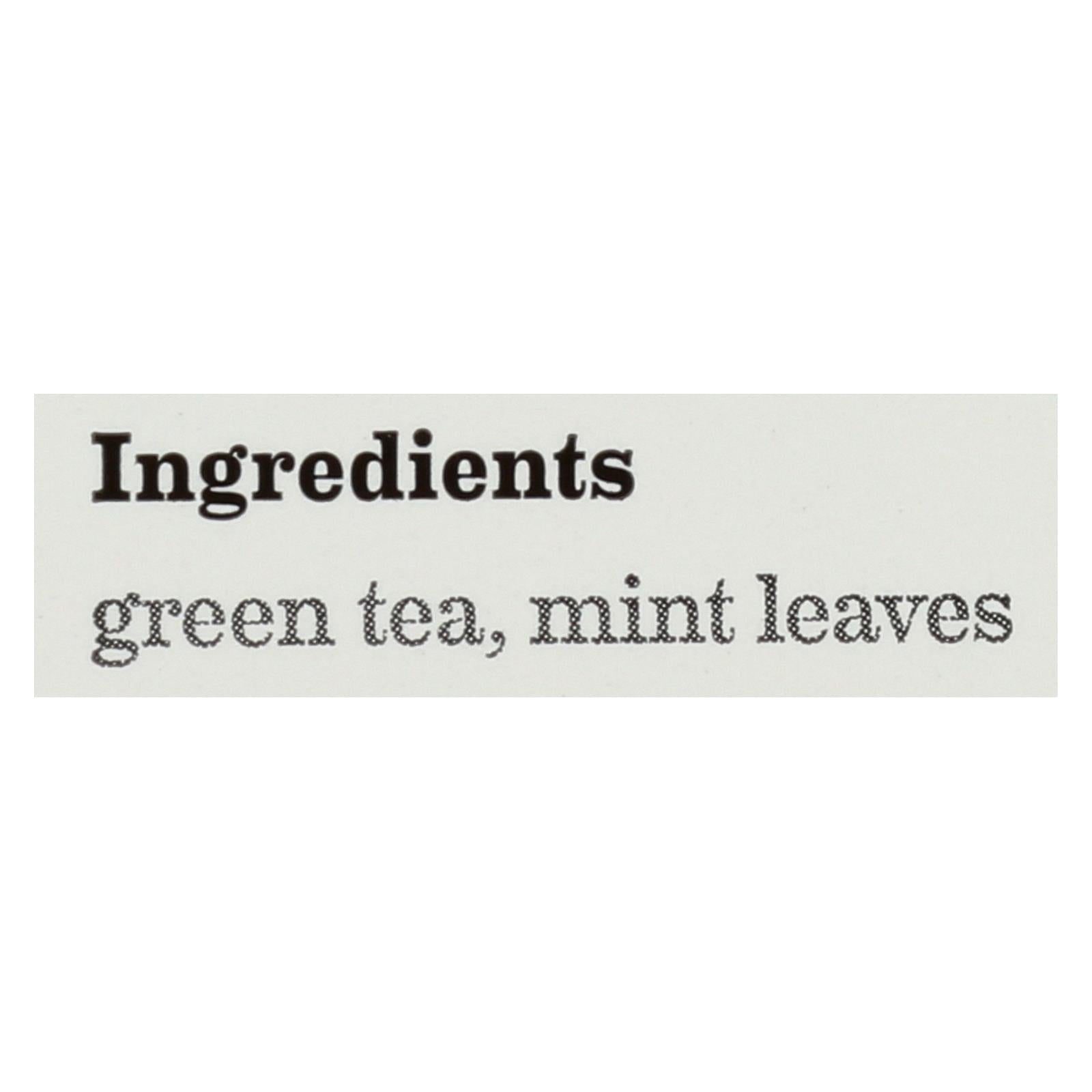 Té verde clásico Bigelow con menta refrescante (paquete de 6 - 20 bolsitas de té) 