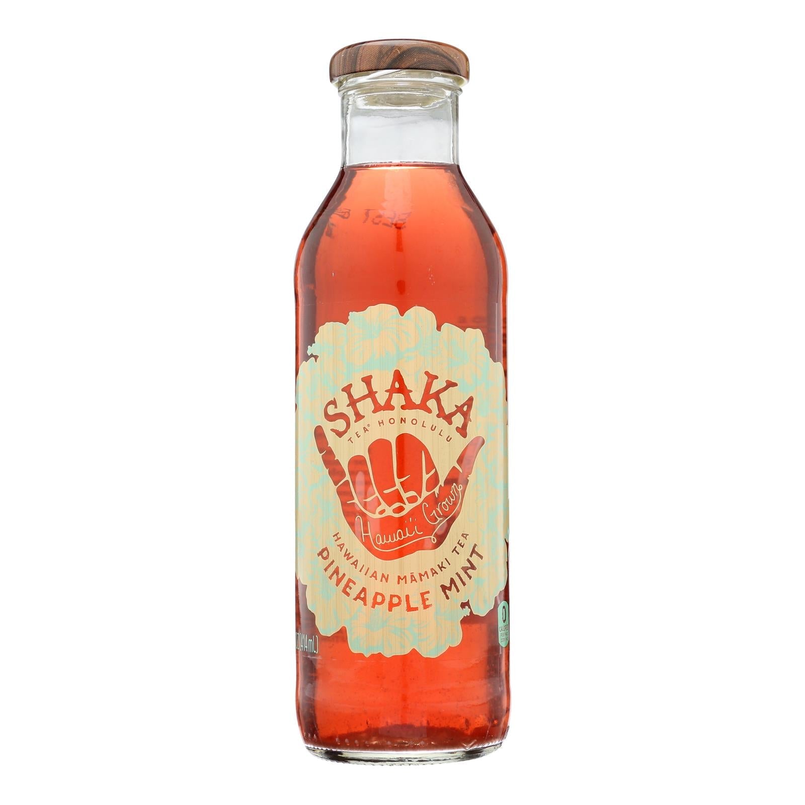 Shaka Tea Mango Hibiscus Drink (Pack of 12 - 14 Fl Oz).