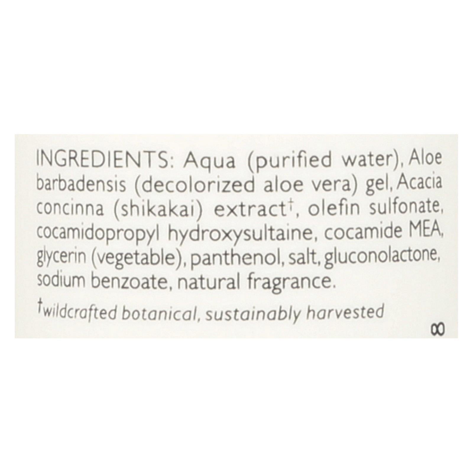 Champú hidratante Shikai para el cuidado natural del cabello (355 ml)