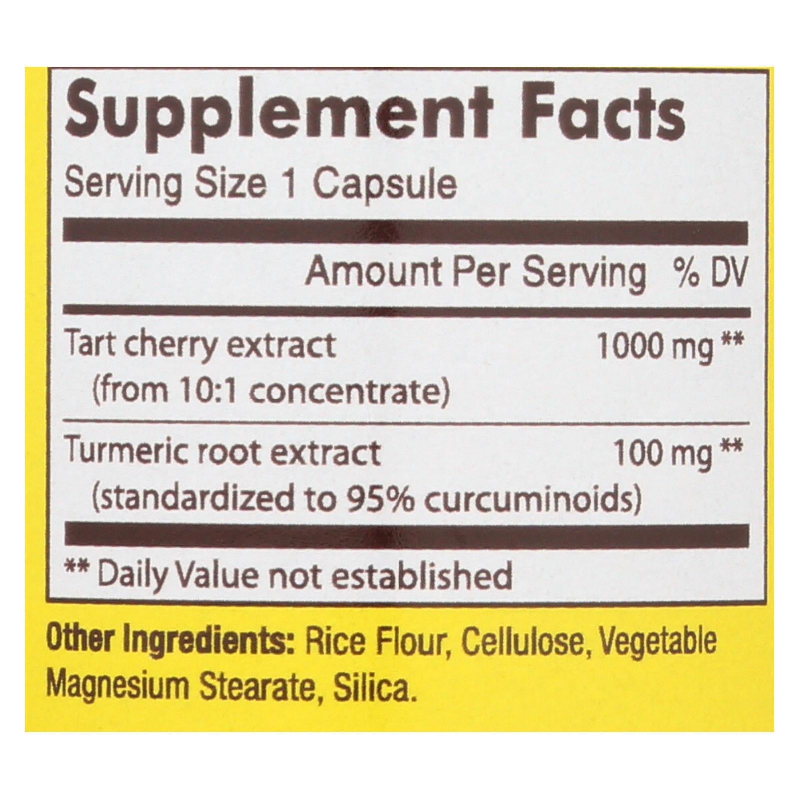 Mason Naturals - Suplemento para las articulaciones con cúrcuma y cereza ácida (60 cápsulas)