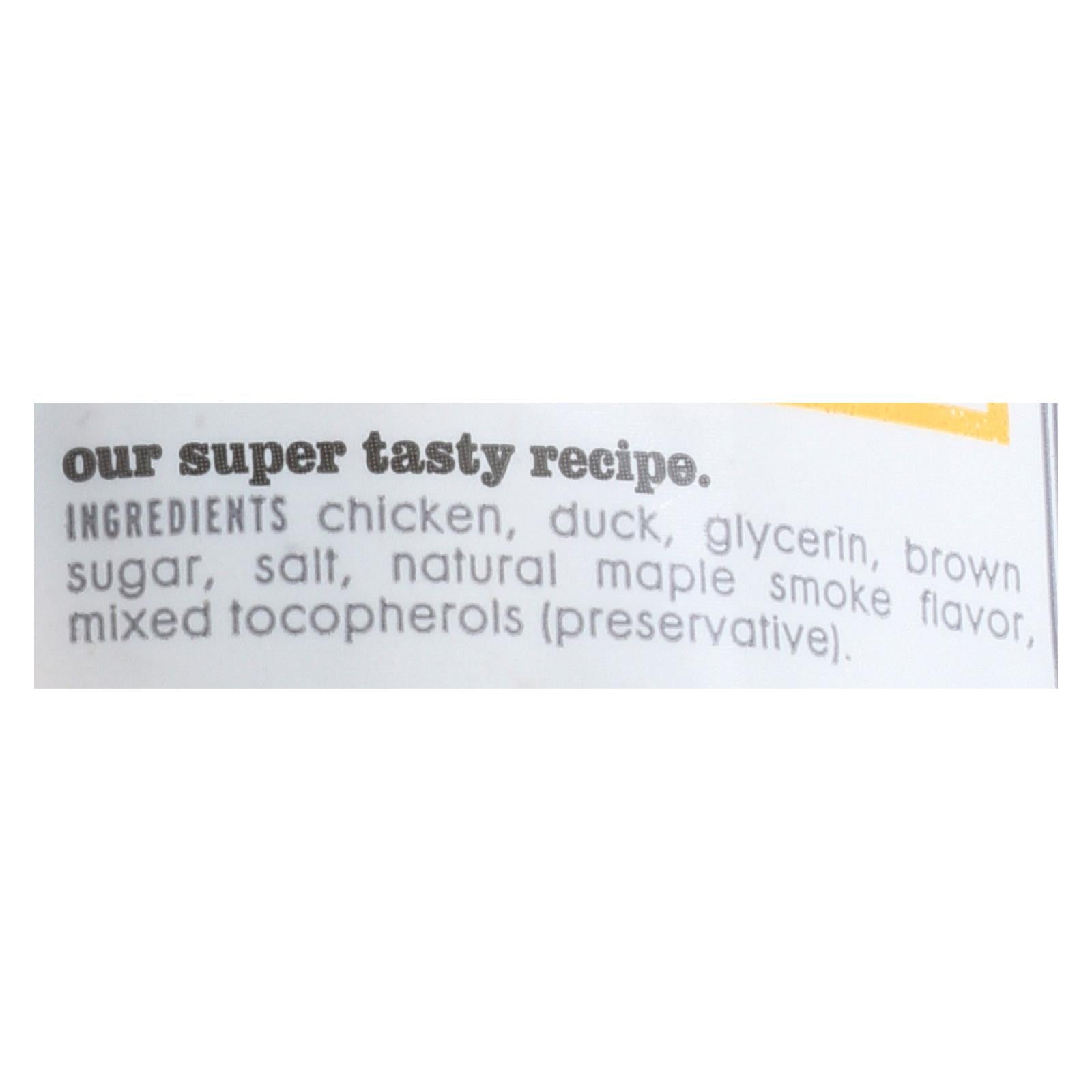 Golosinas premium para perros I and Love and You: pollo y pato (paquete de 6 - 4 oz)