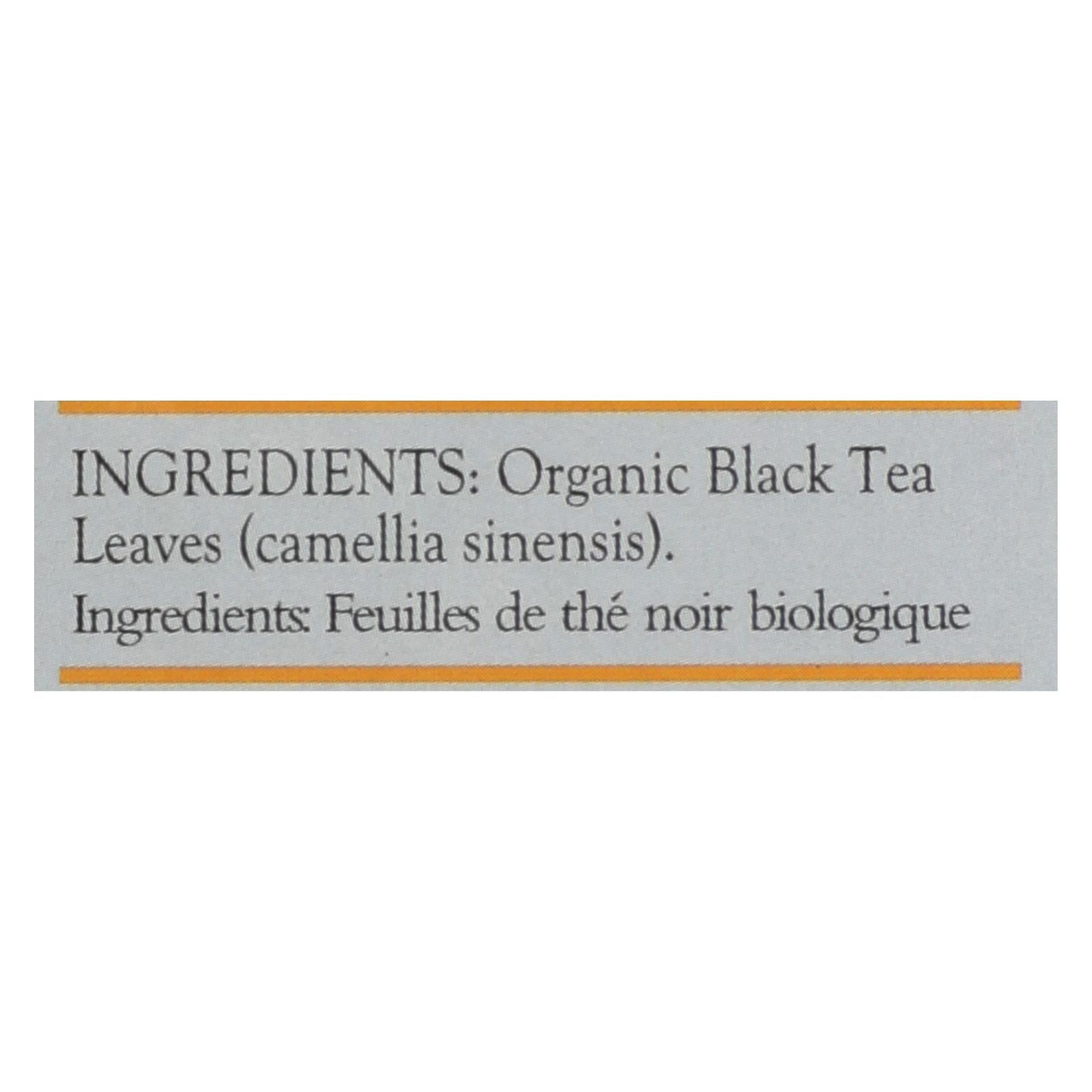 Té negro orgánico Leyendas de China del tío Lee, paquete de 100 unidades
