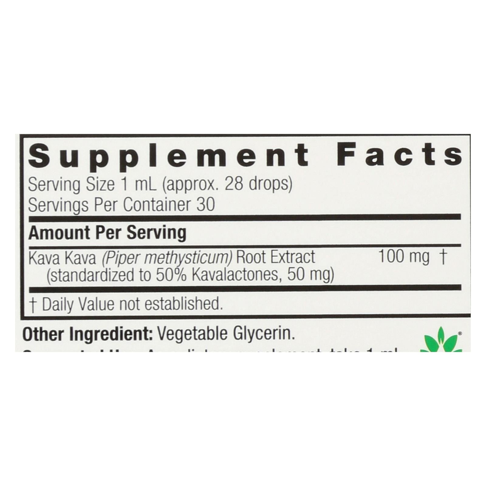 Extracto de Kava 6 de Nature's Answer, sin alcohol, alta potencia, 1 onza