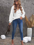 Relaxed Fit Long Sleeve Button-Up
