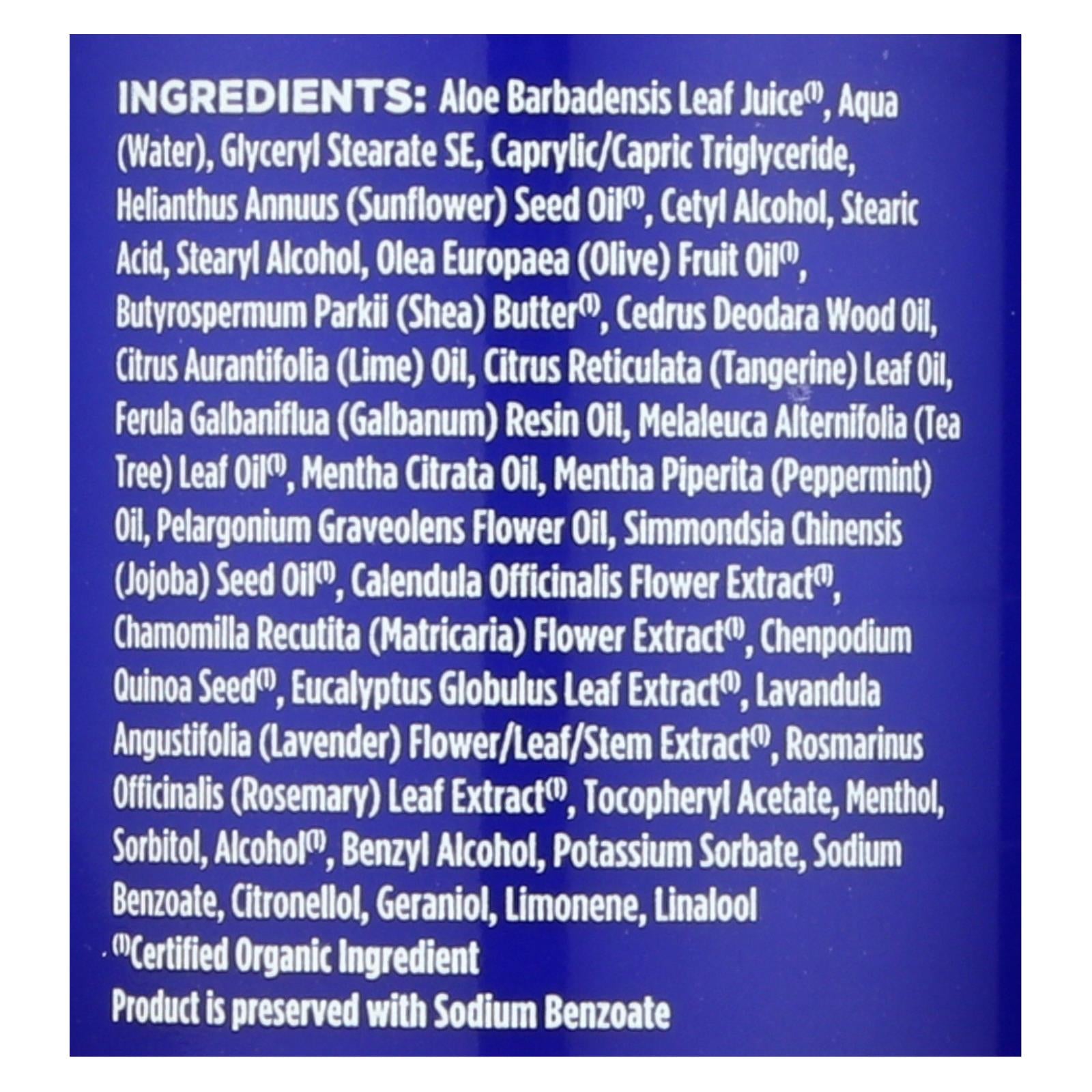 Acondicionador de tratamiento de árbol de té y menta Avalon Organics para un cabello nutrido y fresco (14 onzas líquidas) 