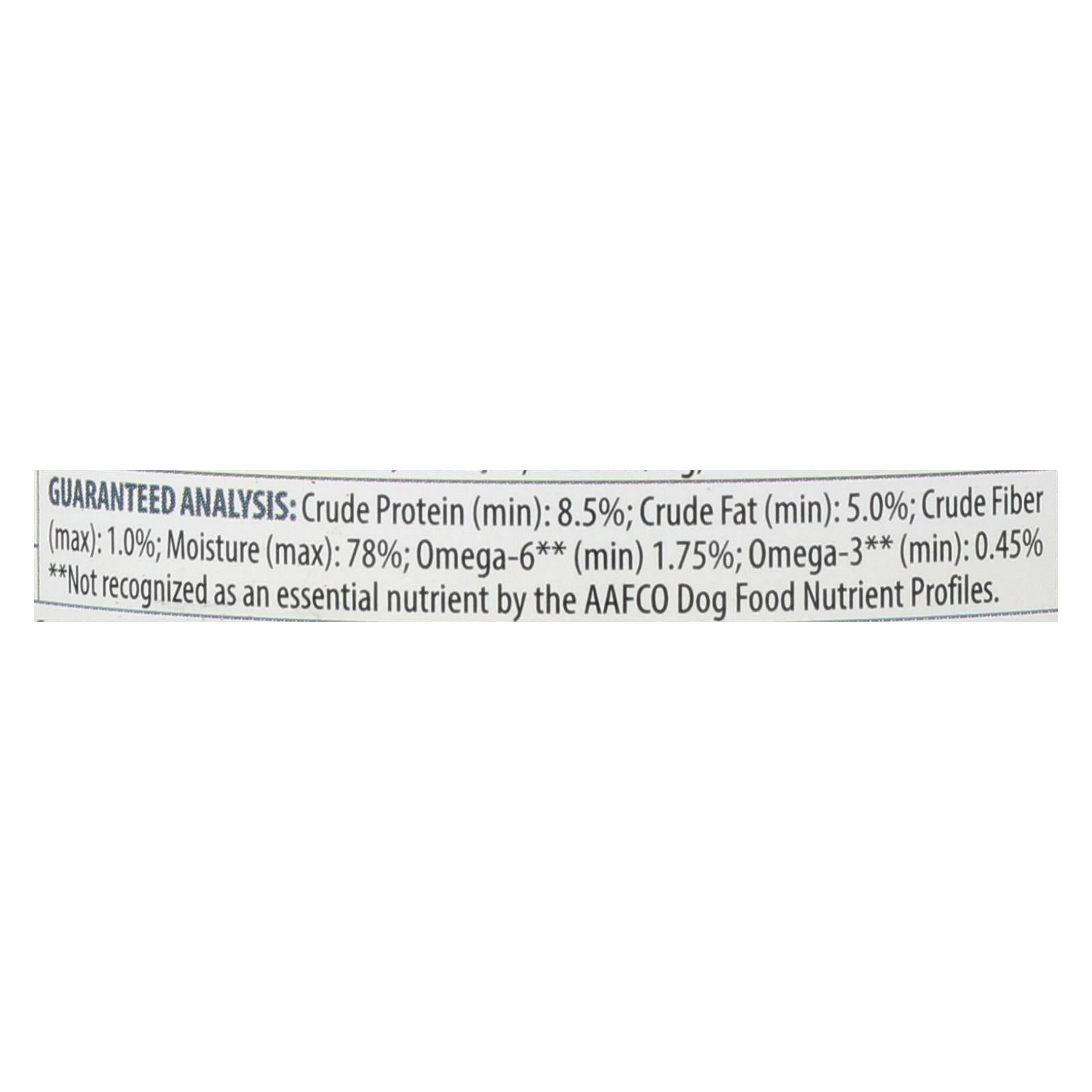Alimento tierno y auténtico para perros: Pollo y arroz integral (12 porciones de 13.2 oz) 