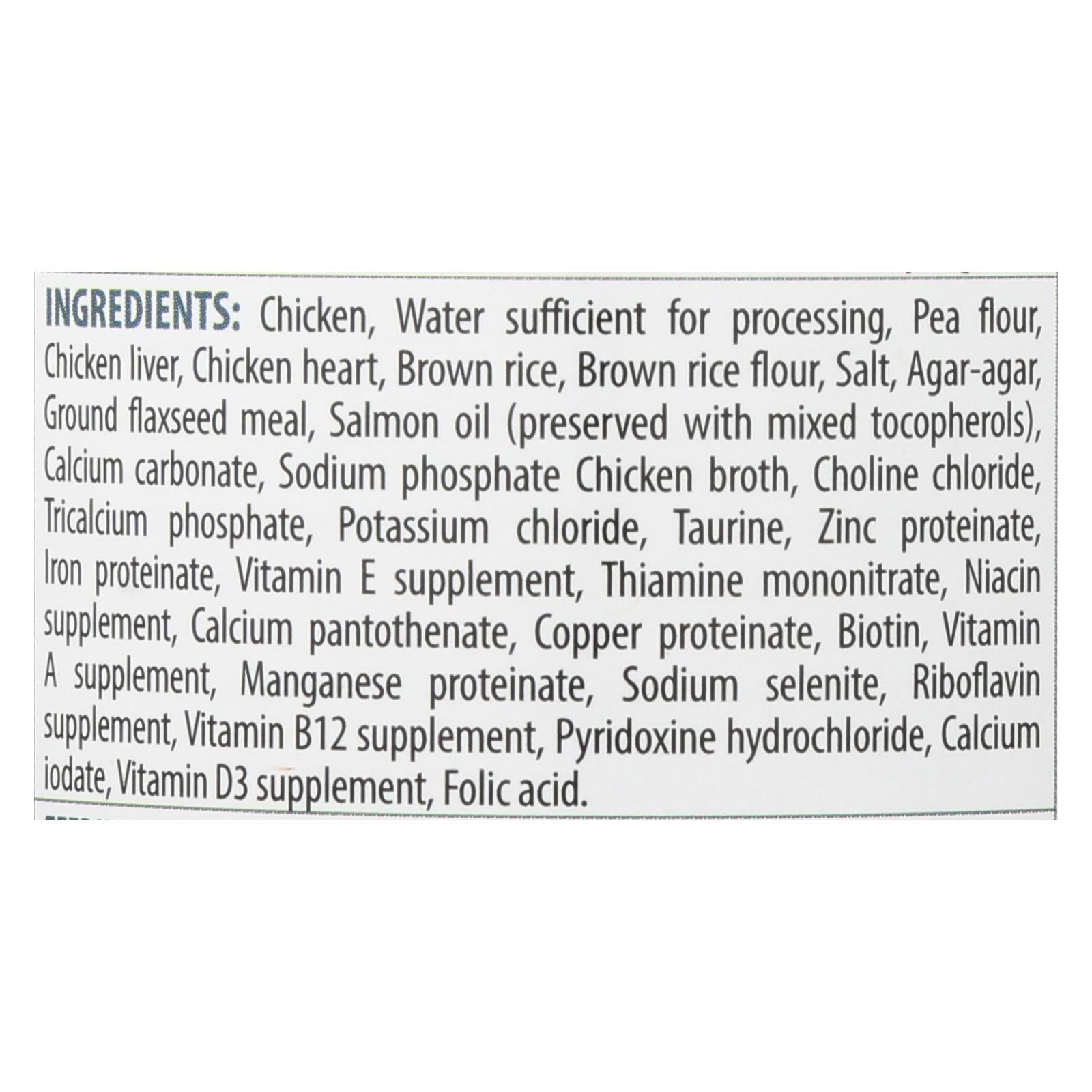 Alimento tierno y auténtico para perros: Pollo y arroz integral (12 porciones de 13.2 oz) 