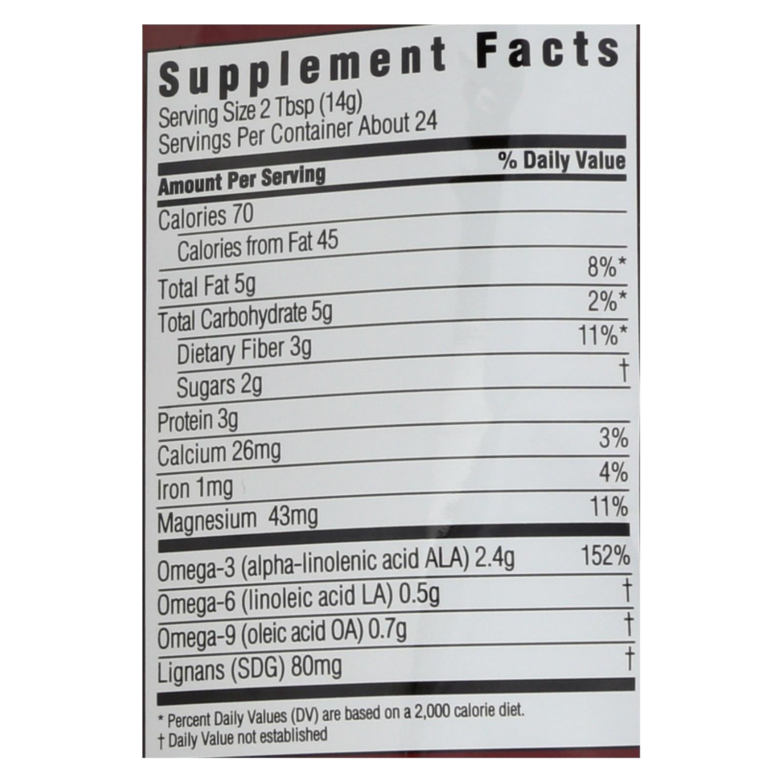 Semillas de lino molidas con frutos rojos Spectrum Essentials - 355 g