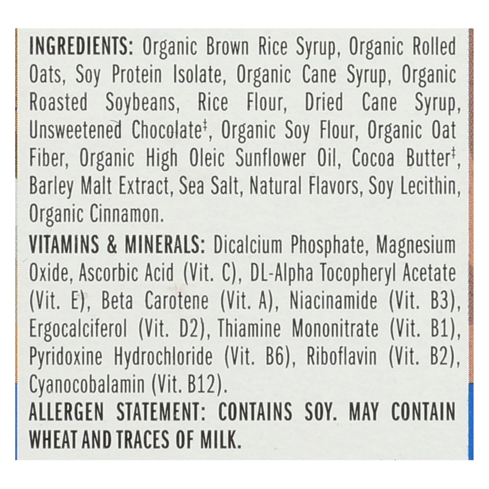Clif Bar - Barras energéticas con chispas de chocolate - 6/2,4 oz.