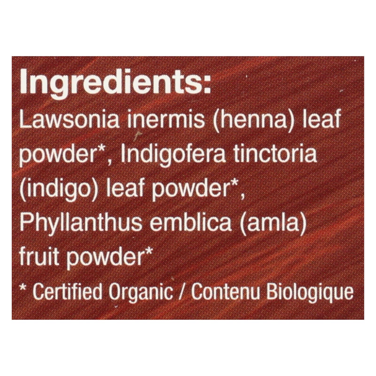 Tinte natural para cabello Light Mountain - Caoba intenso - 4 oz. 