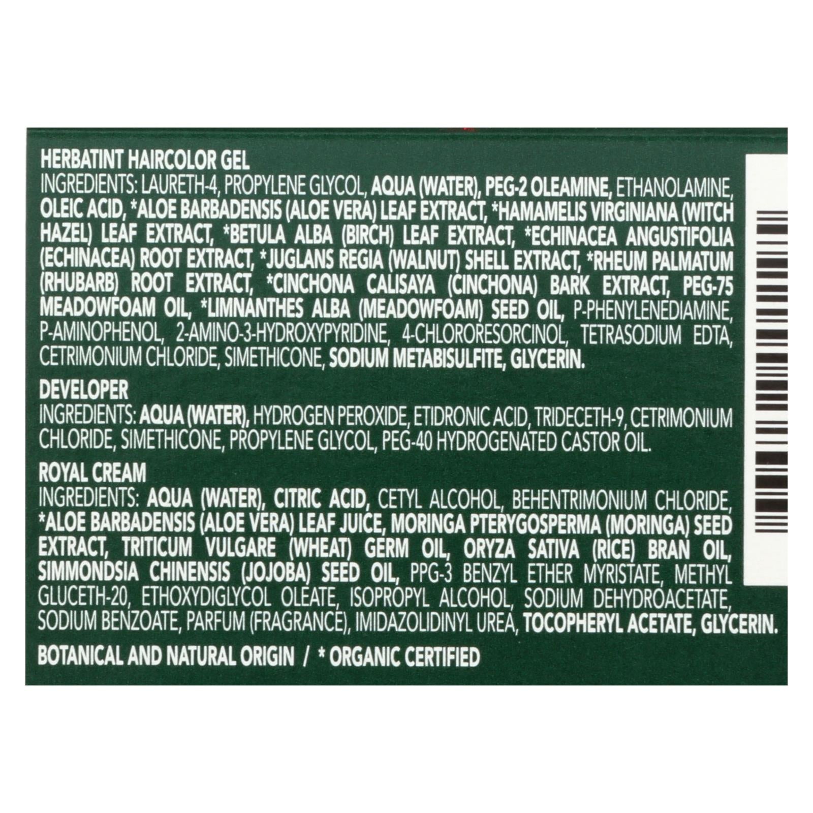 Tinte permanente en gel a base de hierbas Herbatint Castaño Cobrizo Claro 5R - 135 ml