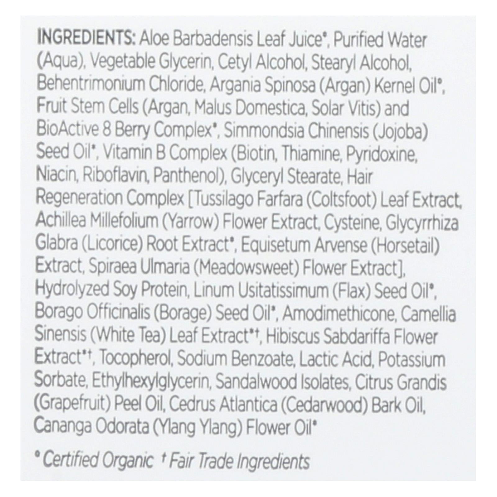 Acondicionador antiedad Andalou Naturals con células madre de argán - 345 ml