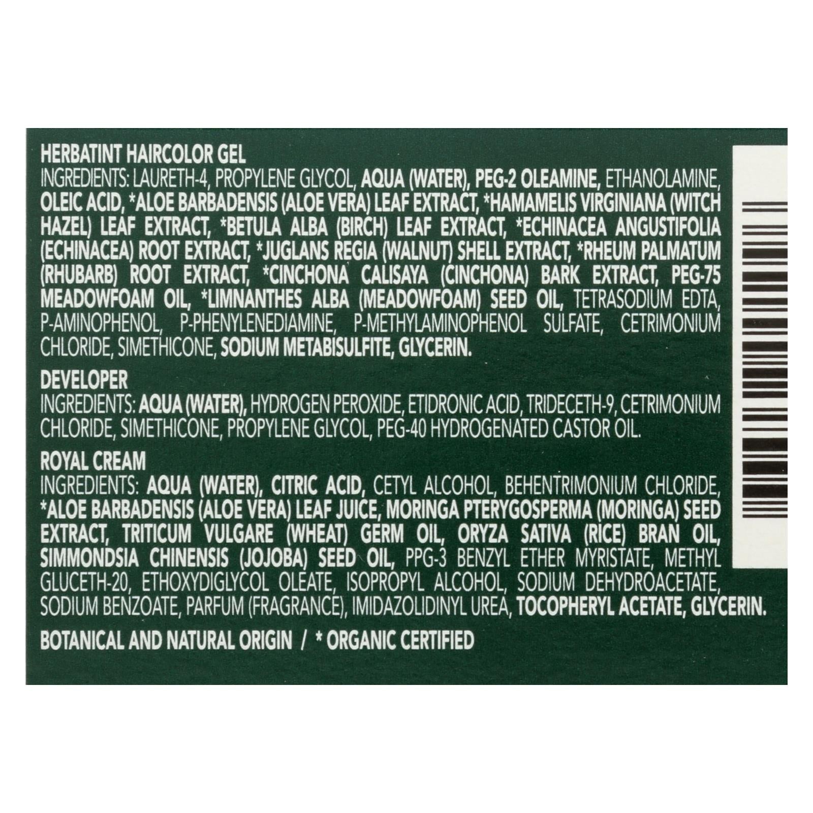 Herbatint Gel de Coloración Permanente a Base de Hierbas 10N Rubio Platino (135ml)