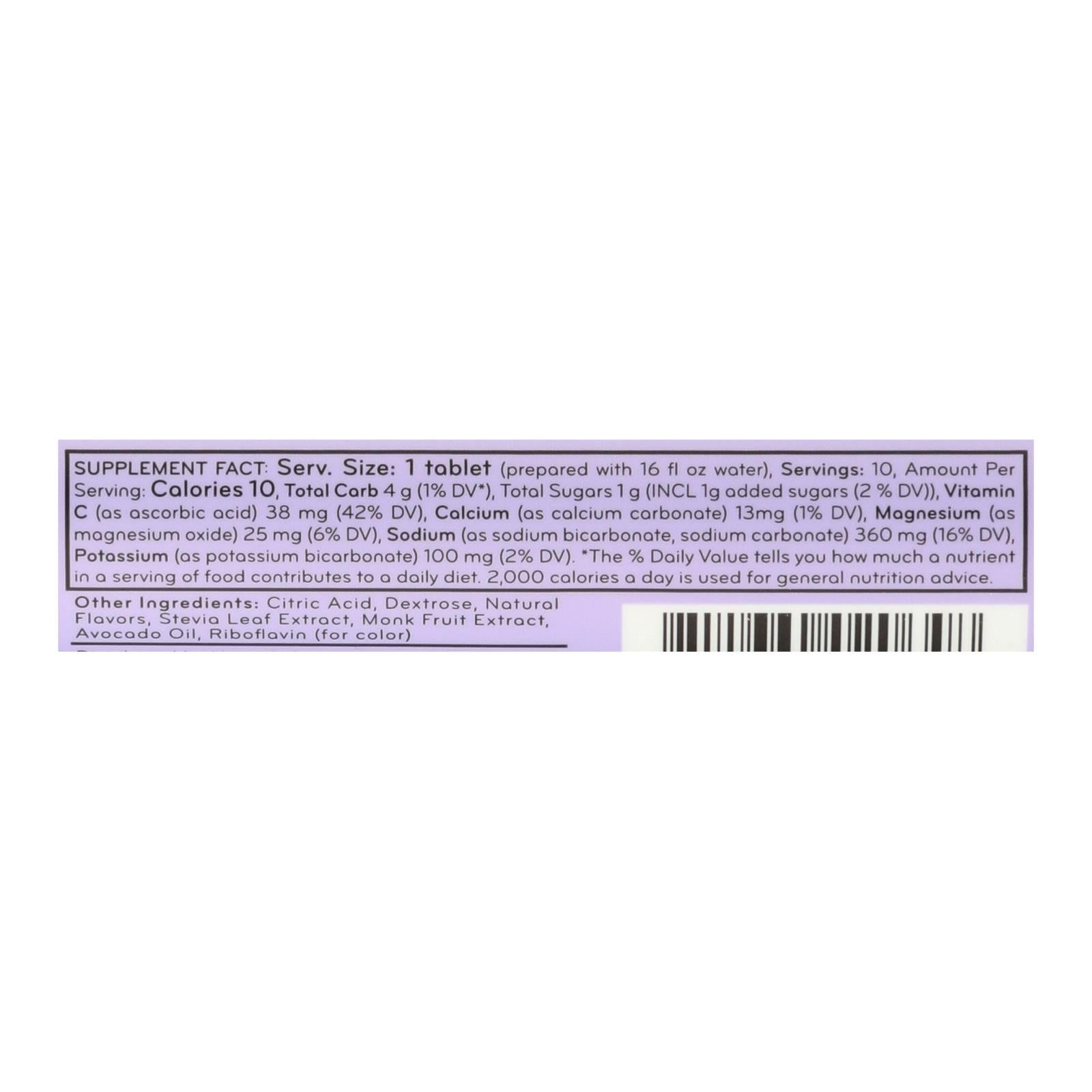 Comprimidos hidratantes Nuun Active Grape (paquete de 8 y 10)
