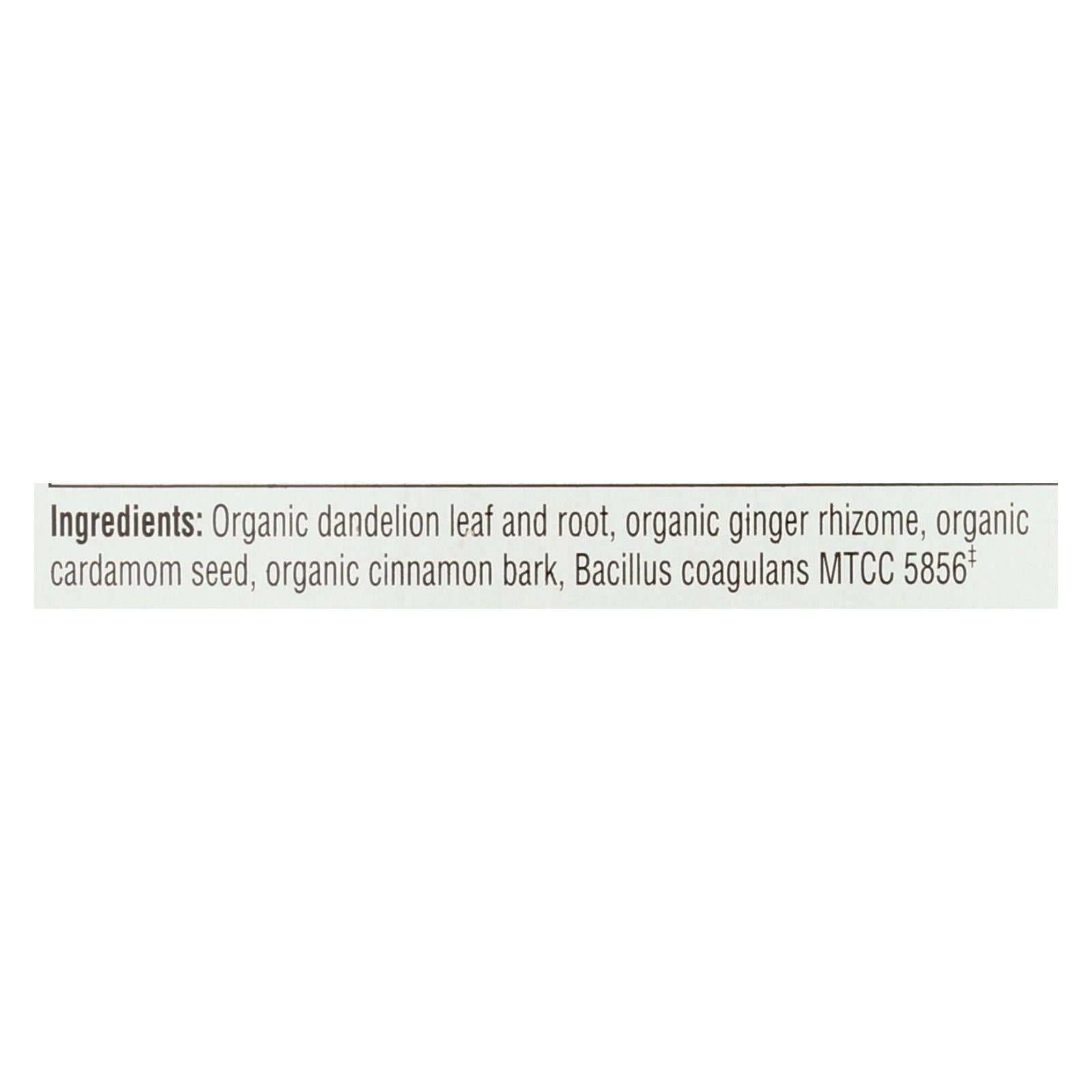 Traditional Medicinals Dandelion Probiotic Tea (6 x 16 Bags)